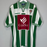 1997/98 CORDOBA HOME SHIRT (XL) UMBRO