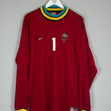 2000/01 METRO STARS #1 GK SHIRT (L) NIKE