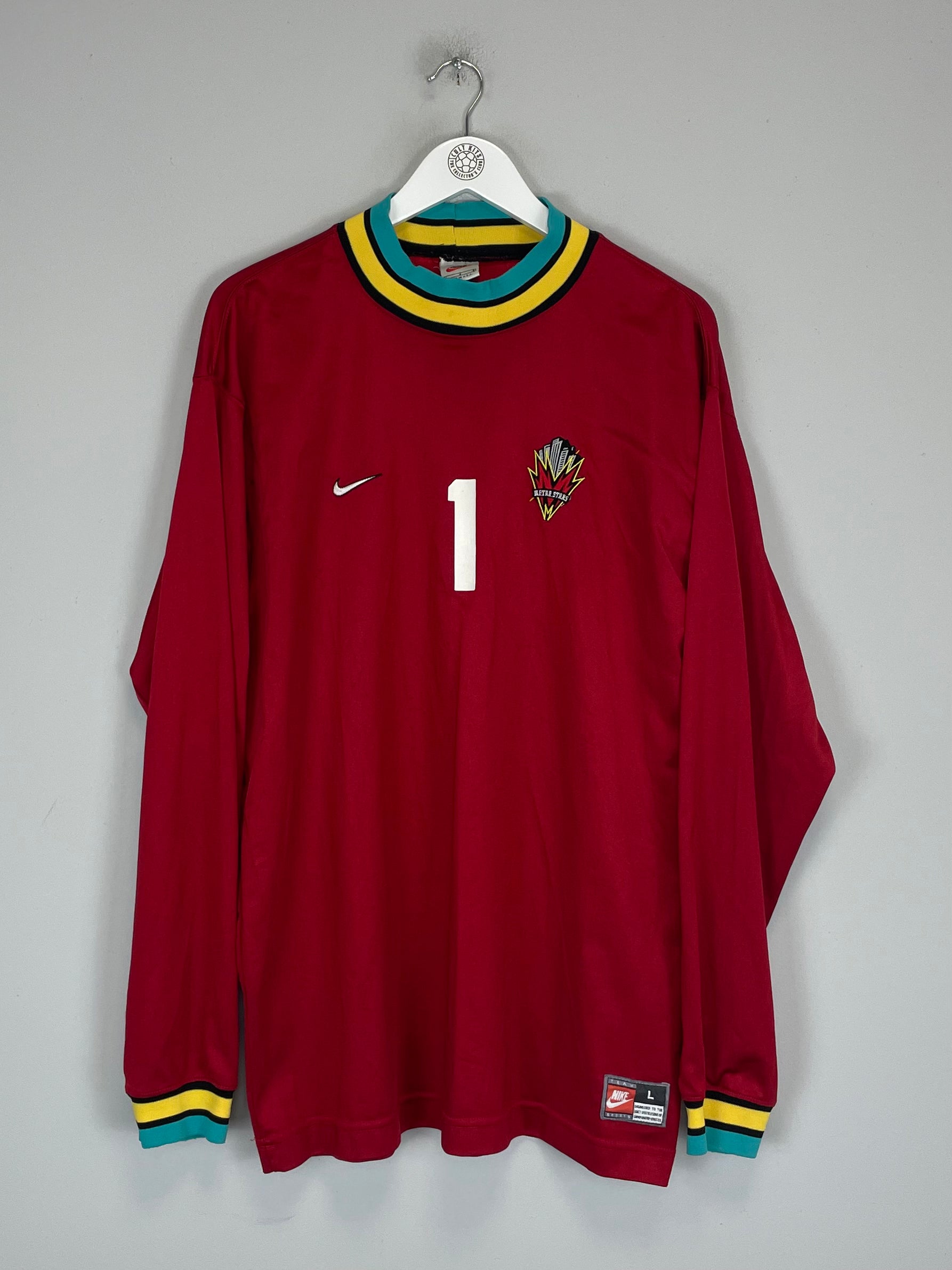 2000/01 METRO STARS #1 GK SHIRT (L) NIKE