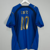 2006 ITALY TOTTI #10 HOME SHIRT (XL) PUMA