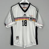 1998/00 GERMANY KLINSMANN #18 HOME SHIRT (L) ADIDAS