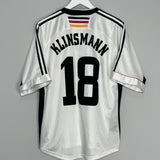 1998/00 GERMANY KLINSMANN #18 HOME SHIRT (L) ADIDAS