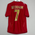 2006/08 ENGLAND BECKHAM #7 AWAY SHIRT (S) UMBRO