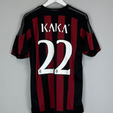 2015/16 AC MILAN KAKA #22 HOME SHIRT (L) ADIDAS