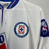 1999/00 CRUZ AZUL #12 HOME AWAY SHIRT (L) FILA