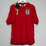 2006/08 ENGLAND BECKHAM #7 *BNWT* AWAY SHIRT (L) UMBRO