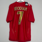 2006/08 ENGLAND BECKHAM #7 *BNWT* AWAY SHIRT (L) UMBRO