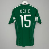 2010/11 NIGERIA UCHE #15 HOME SHIRT (M) ADIDAS