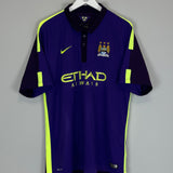 2014/15 MANCHESTER CITY TOURE YAYA #42 THIRD SHIRT (XL) NIKE