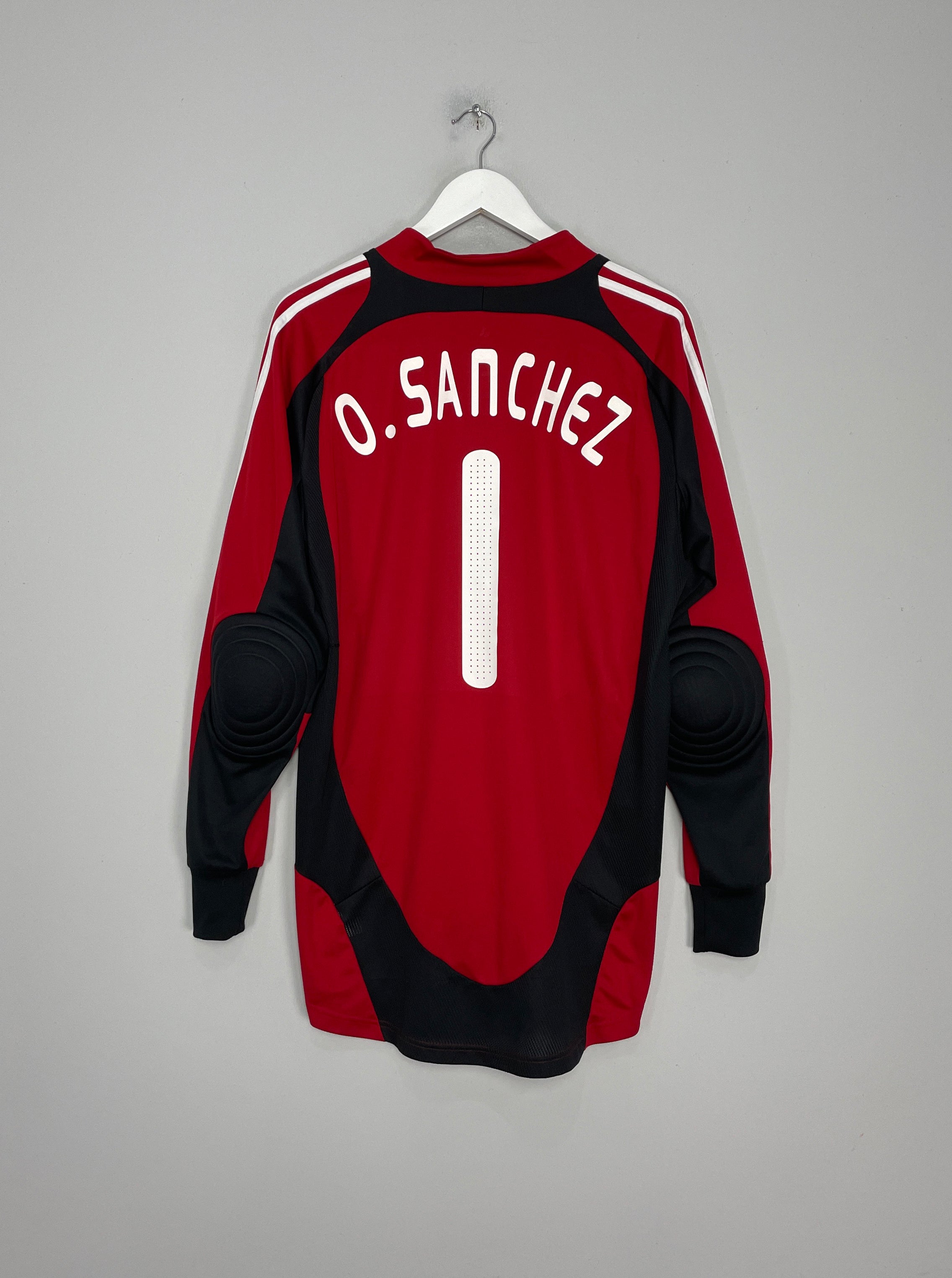 2008/09 MEXICO O.SANCHEZ #1 *PLAYER ISSUE* GK SHIRT (L) ADIDAS