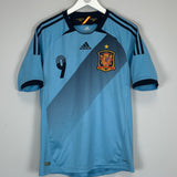 2012/13 SPAIN TORRES #9 AWAY SHIRT (M) ADIDAS