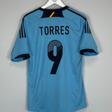 2012/13 SPAIN TORRES #9 AWAY SHIRT (M) ADIDAS