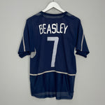 2002 USA BEASLEY #7 AWAY SHIRT (S) NIKE