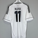 2012/13 GERMANY KLOSE #11 HOME SHIRT (XL) ADIDAS