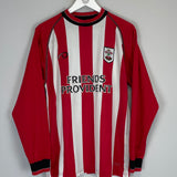 2003/05 SOUTHAMPTON MARSDEN #4 L/S HOME SHIRT (L) OM