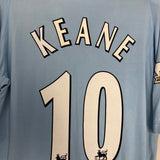 2003/04 TOTTENHAM KEANE #10 AWAY SHIRT (L) KAPPA