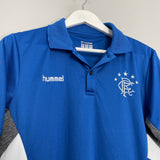 2018/19 RANGERS POLO SHIRT (M) HUMMEL