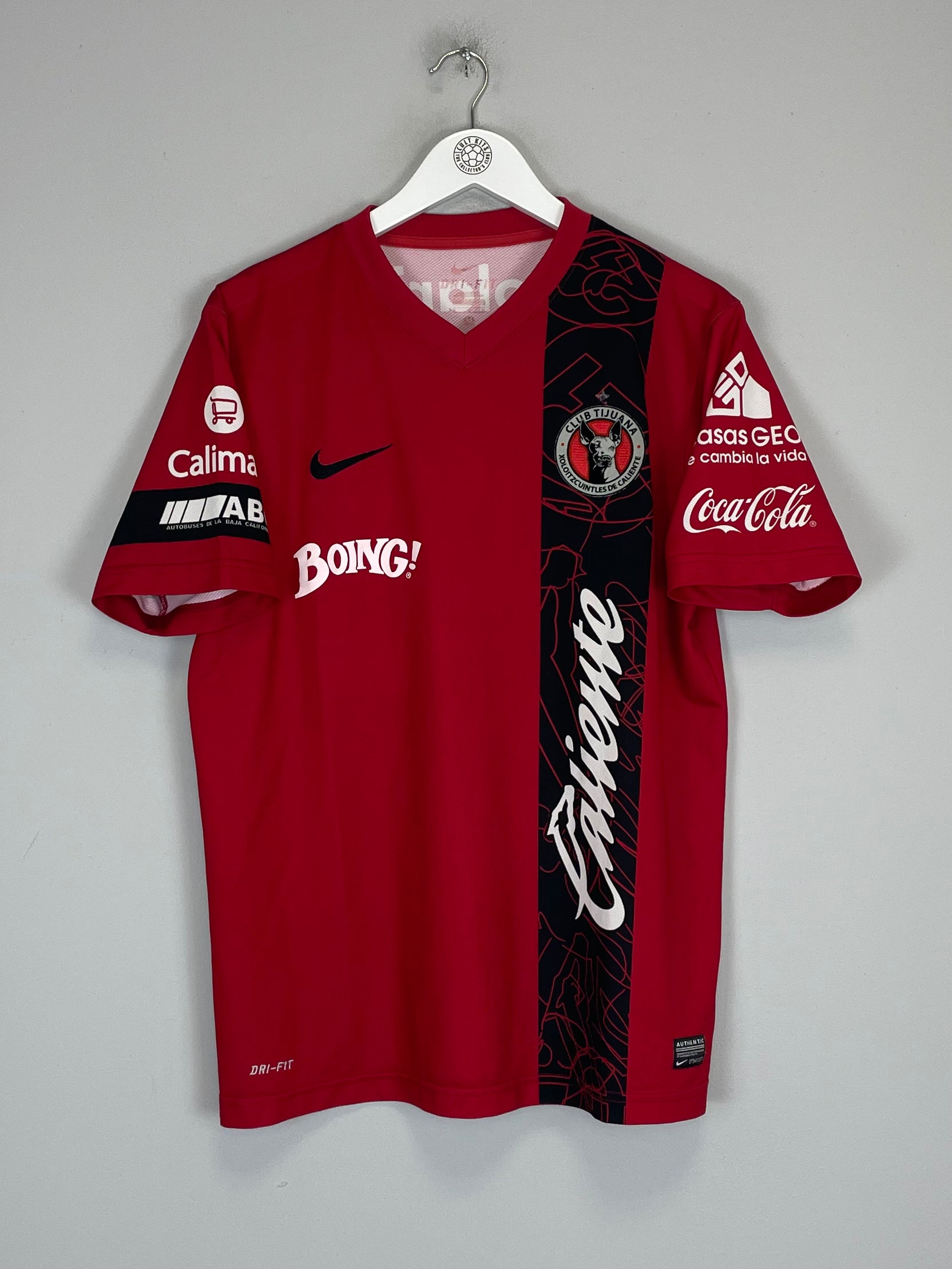 2013/14 CLUB TIJUANA HOME SHIRT (M) NIKE