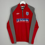 2009/10 ENGLAND 1/4 ZIP DRILL TOP (L) UMBRO