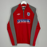 2009/10 ENGLAND 1/4 ZIP DRILL TOP (L) UMBRO