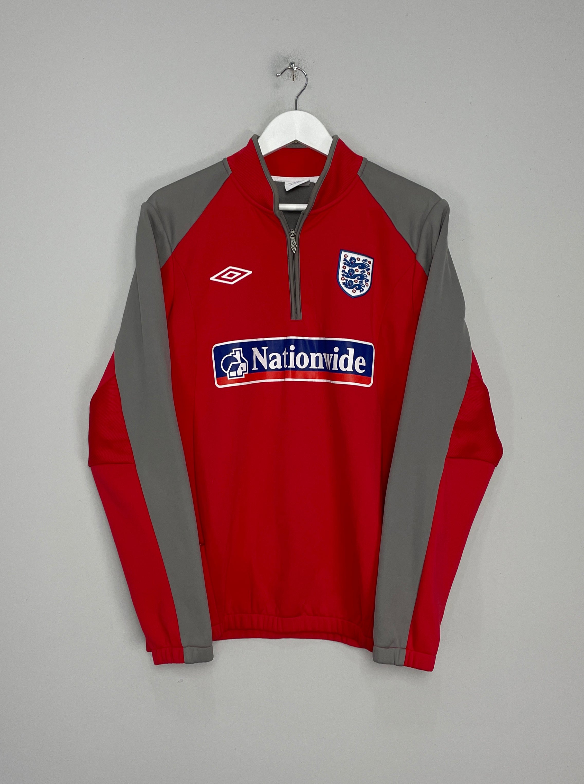 2009/10 ENGLAND 1/4 ZIP DRILL TOP (L) UMBRO