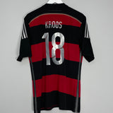 2014/15 GERMANY KROOS #18 AWAY SHIRT (L) ADIDAS