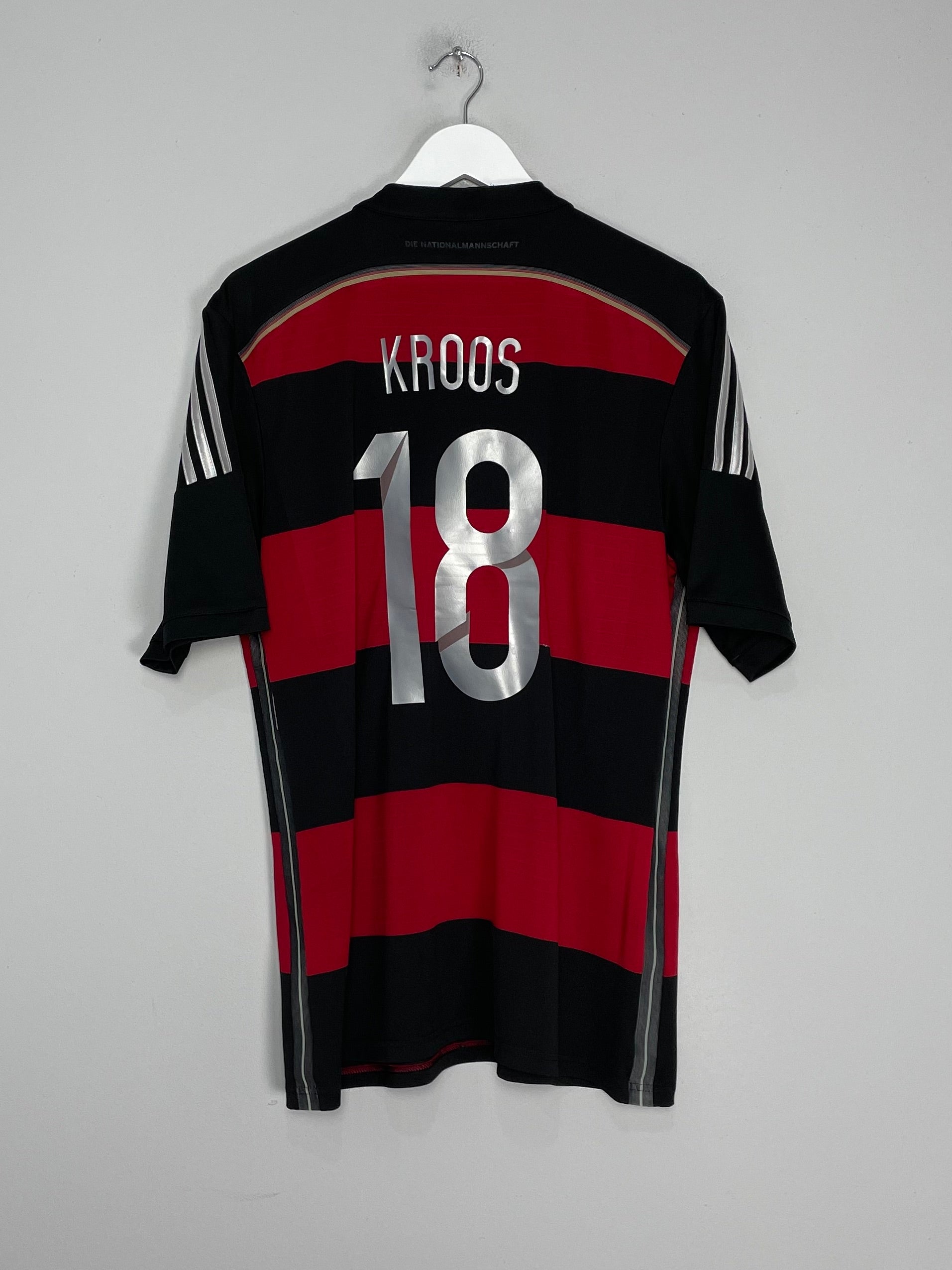 2014/15 GERMANY KROOS #18 AWAY SHIRT (L) ADIDAS