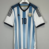 2014/15 ARGENTINA MESSI #10 HOME SHIRT (L) ADIDAS