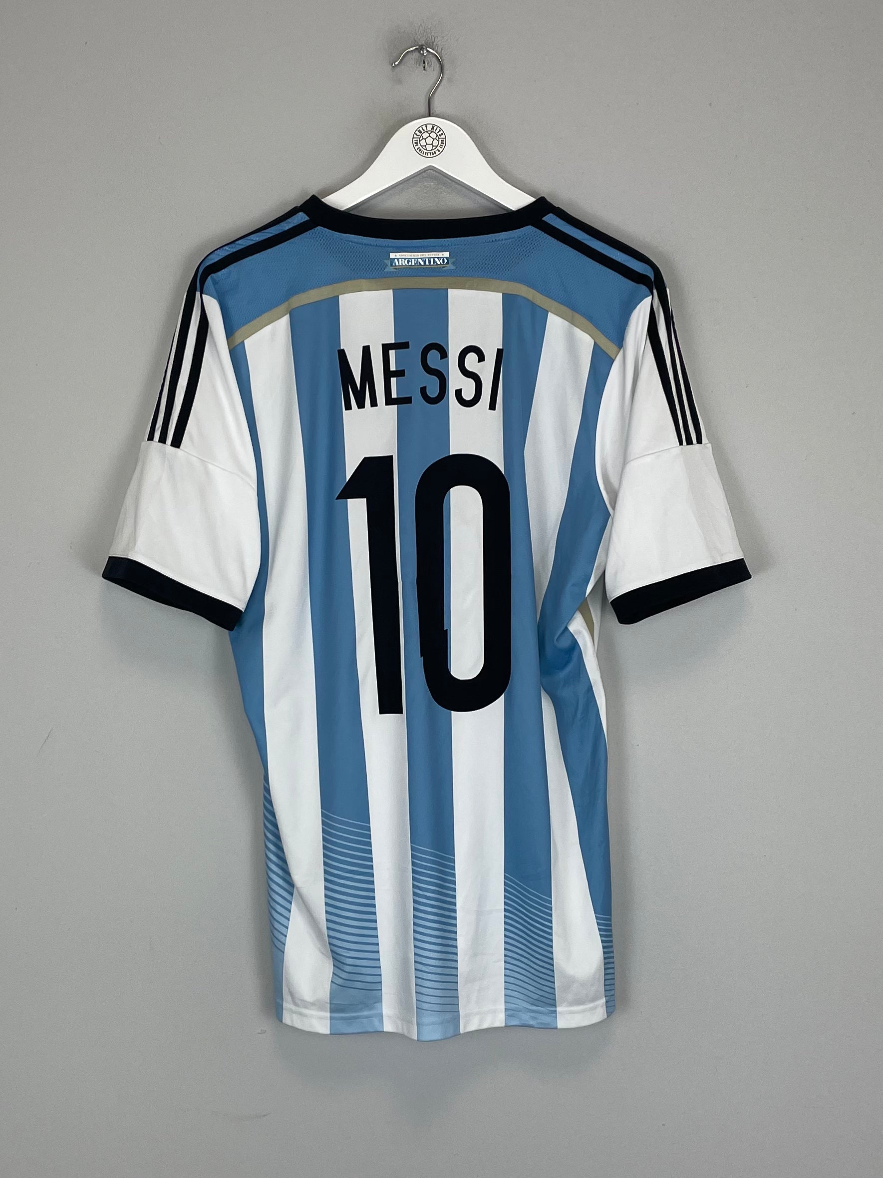 2014/15 ARGENTINA MESSI #10 HOME SHIRT (L) ADIDAS