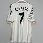  2013/14 REAL MADRID RONALDO #7 HOME SHIRT (XL) ADIDAS