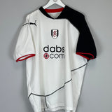 2003/04 FULHAM MALBRANQUE #14 HOME SHIRT (XL) PUMA