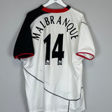 2003/04 FULHAM MALBRANQUE #14 HOME SHIRT (XL) PUMA