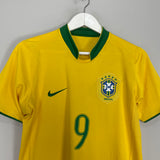 2006/08 BRAZIL RONALDO #9 HOME SHIRT (S) NIKE