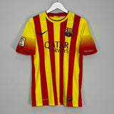 2013/14 BARCELONA MESSI #10 AWAY SHIRT (S) NIKE