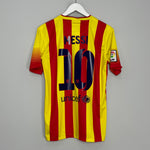 2013/14 BARCELONA MESSI #10 AWAY SHIRT (S) NIKE