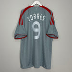 2008/09 LIVERPOOL TORRES #9 AWAY SHIRT (XL) ADIDAS