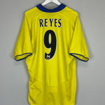 2003/05 ARSENAL REYES #9 AWAY SHIRT (XL) NIKE