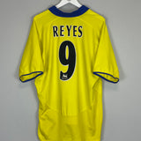 2003/05 ARSENAL REYES #9 AWAY SHIRT (XL) NIKE