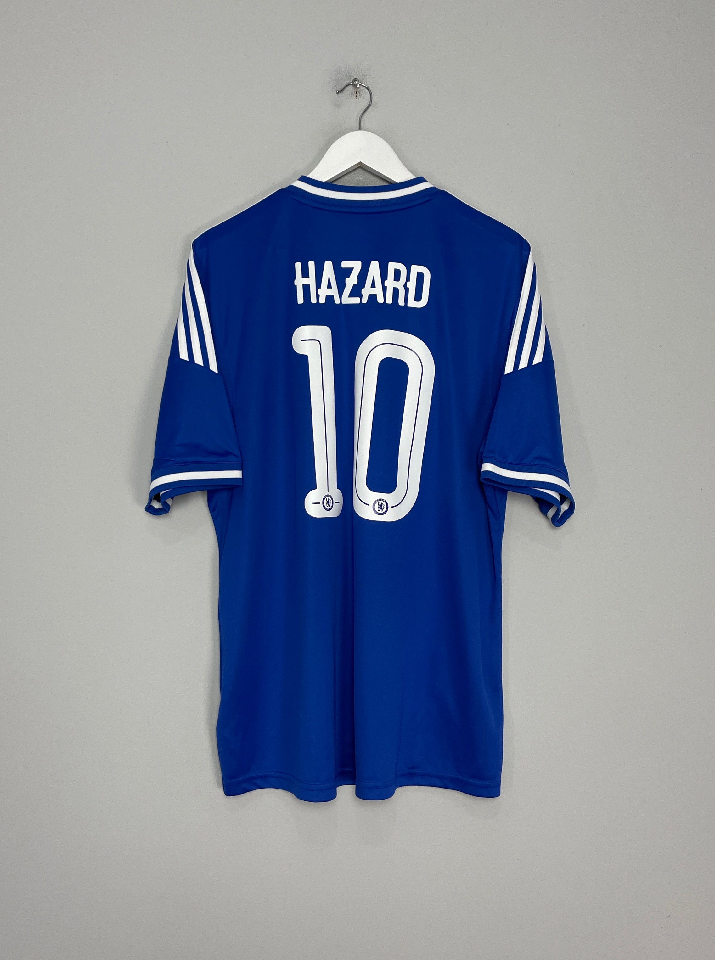 2013/14 CHELSEA HAZARD #10 HOME SHIRT (XL) ADIDAS