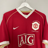 2006/07 MANCHESTER UNITED RONALDO #7 FA CUP FINAL SHIRT (XL) NIKE