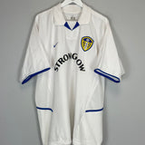 2002/03 LEEDS UNITED VIDUKA #9 HOME SHIRT (XXL) NIKE