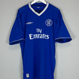 2003/05 CHELSEA TERRY #26 HOME SHIRT (XL) UMBRO