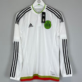 2014/15 MEXICO *BNWT* PLAYER ISSUE L/S AWAY SHIRT (M) ADIDAS