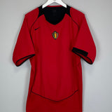 2004/06 BELGIUM HOME SHIRT (L) NIKE