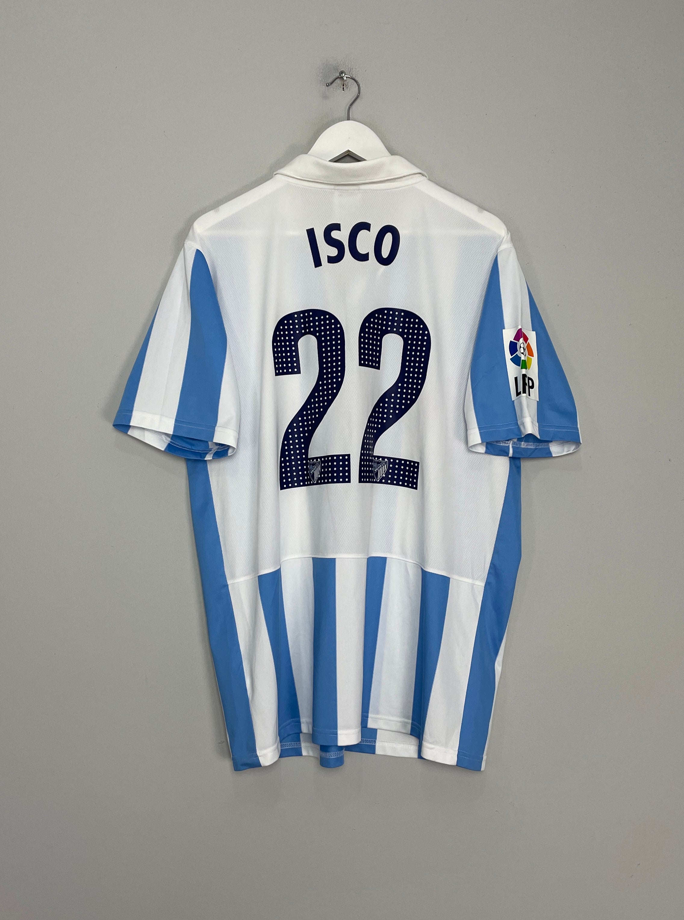 2012/13 MALAGA ISCO #22 HOME SHIRT (XL) NIKE