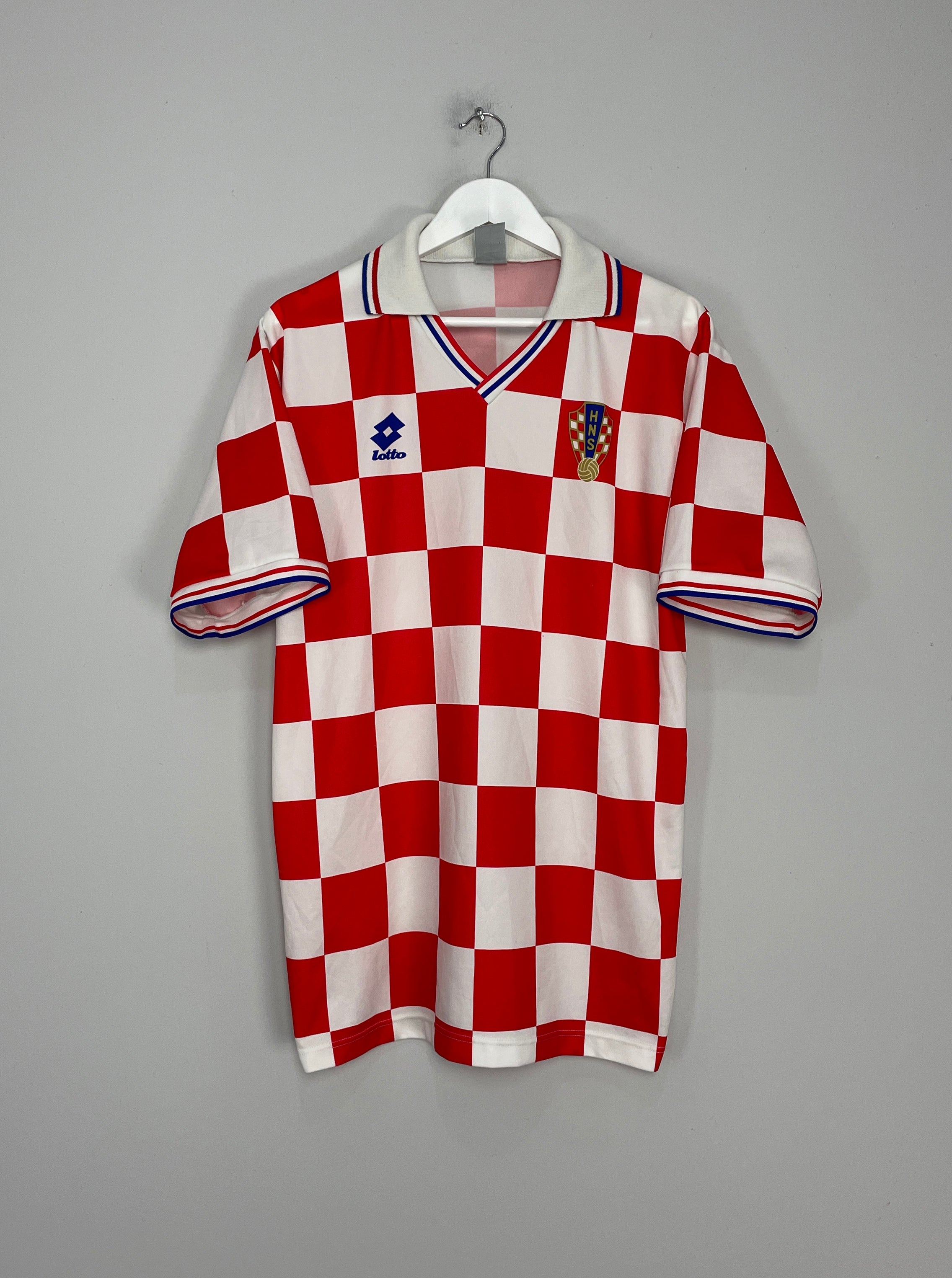 1994/95 CROATIA HOME SHIRT (XL) LOTTO