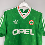 1990/92 IRELAND HOME SHIRT (L) ADIDAS