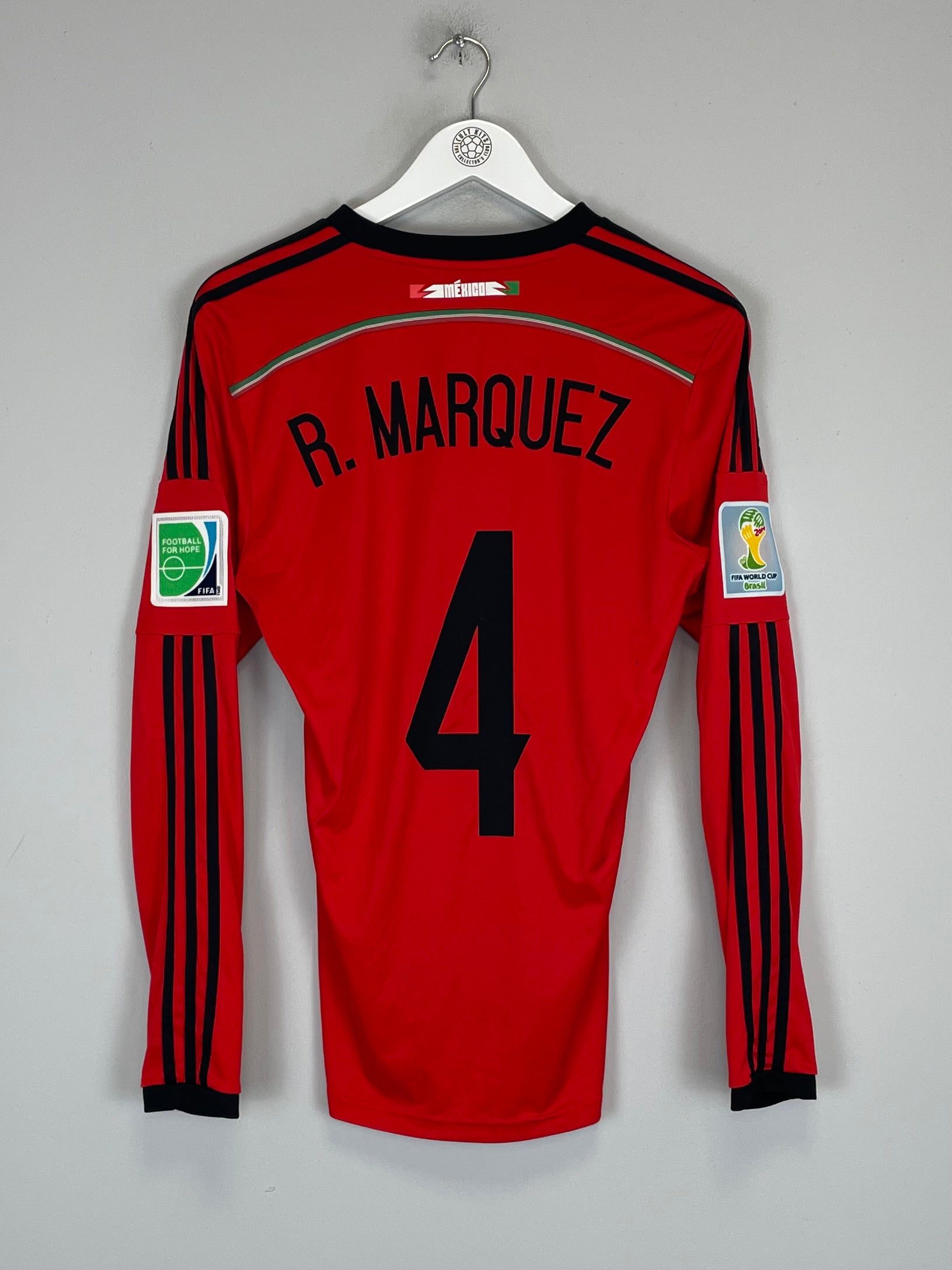 2014/15 MEXICO R.MARQUEZ #4 L/S AWAY SHIRT (S) ADIDAS