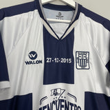 2015 ALIANZA LIMA #10 HOME SHIRT (M) WALON