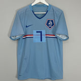 2008/09 NETHERLANDS V.PERSIE #7 AWAY SHIRT (M) NIKE